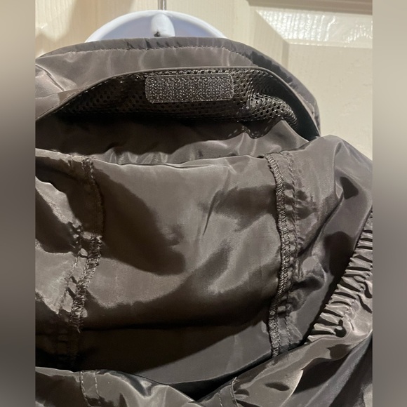 Khaki hooded raincoat - Picture 12 of 12